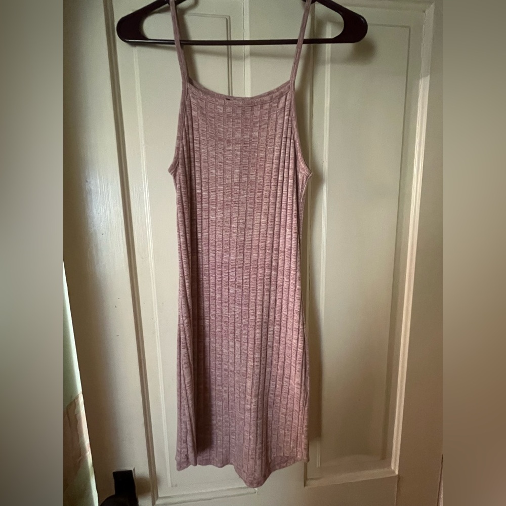 Forever 21 light pink spaghetti strap dress